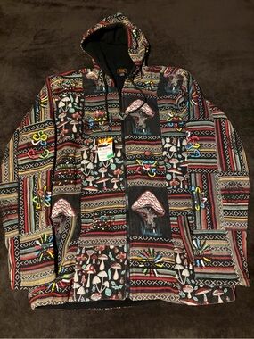 Rǐsǐng Internatǐonal Fleece Lined Mushroom Jacket